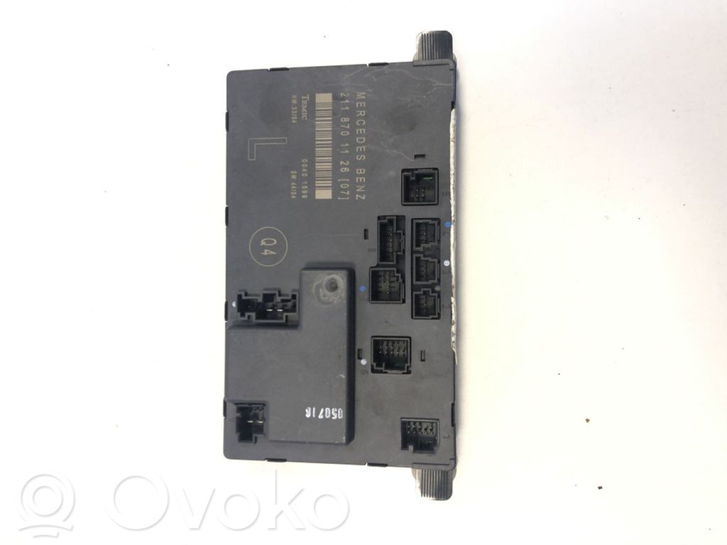 Mercedes-Benz E W211 Door control unit/module 