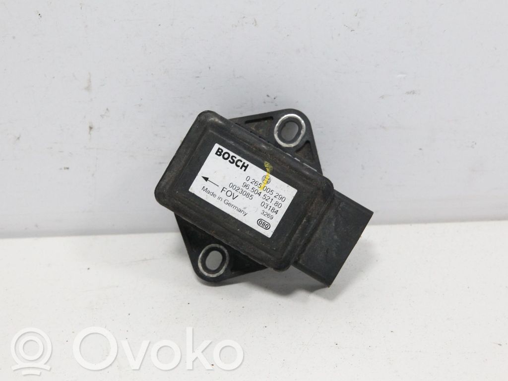 Peugeot 307 ESP acceleration yaw rate sensor 