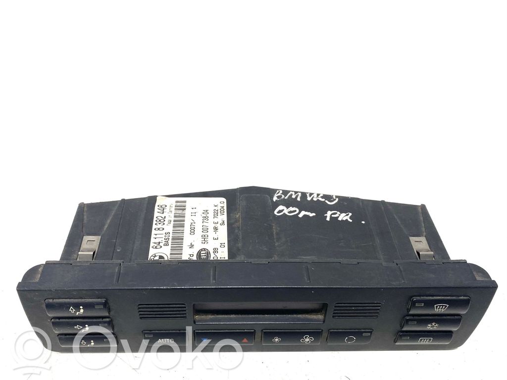 BMW 3 E46 Climate control unit 