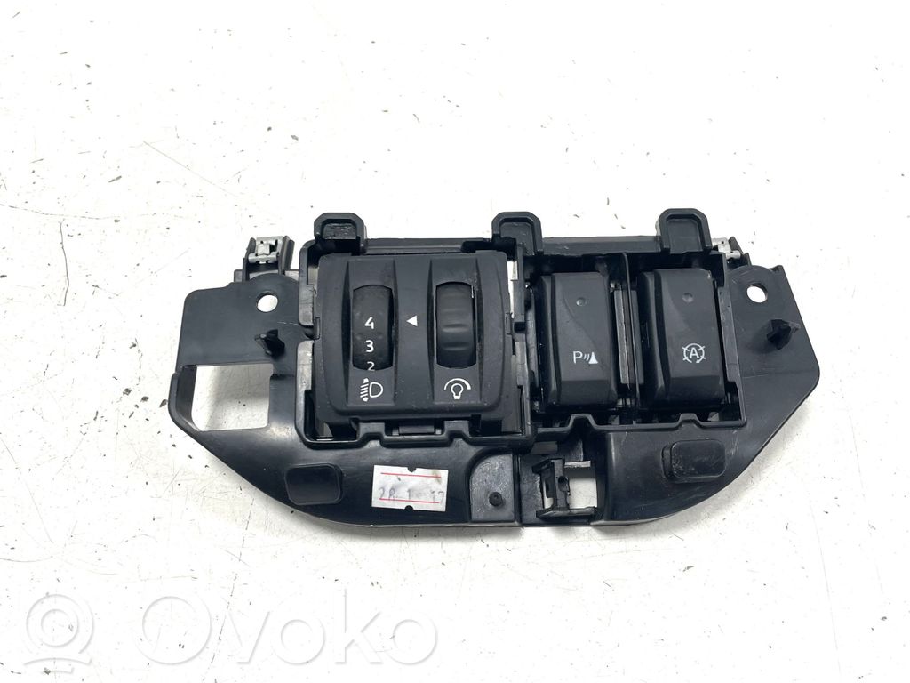 Renault Clio IV Headlight level height control switch 