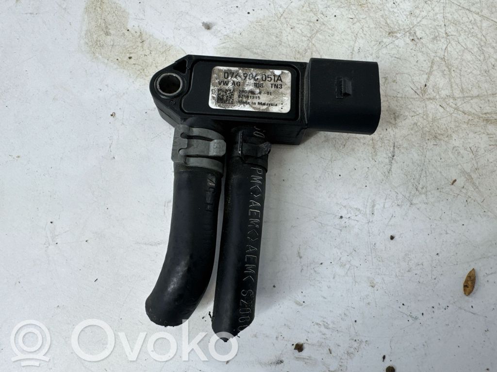 Volkswagen PASSAT B6 Exhaust gas pressure sensor 
