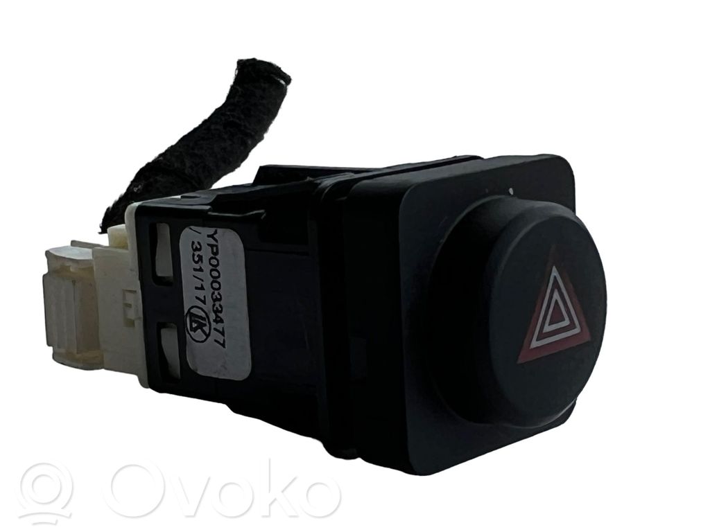 Opel Grandland X Hazard light switch 