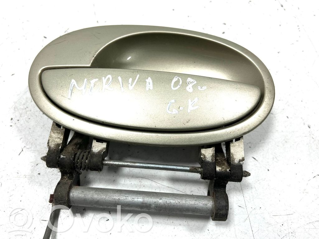 Opel Meriva A Rear door exterior handle 