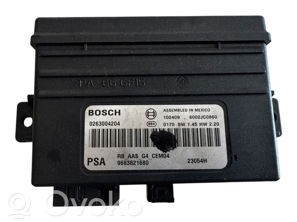 Citroen C4 Grand Picasso Parking PDC control unit/module 