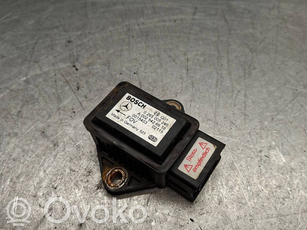Mercedes-Benz E W211 ESP acceleration yaw rate sensor 