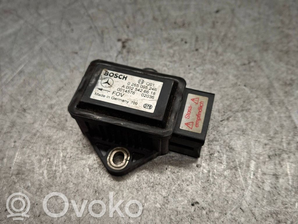 Mercedes-Benz E W211 ESP acceleration yaw rate sensor 
