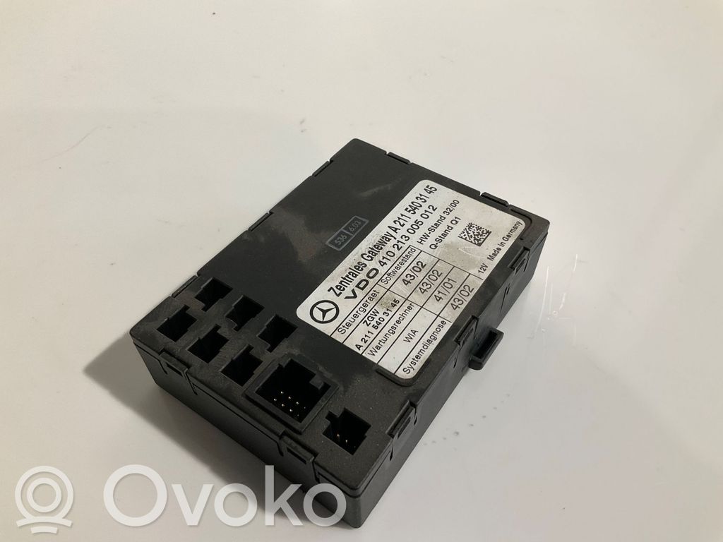 Mercedes-Benz E W211 Gateway control module 