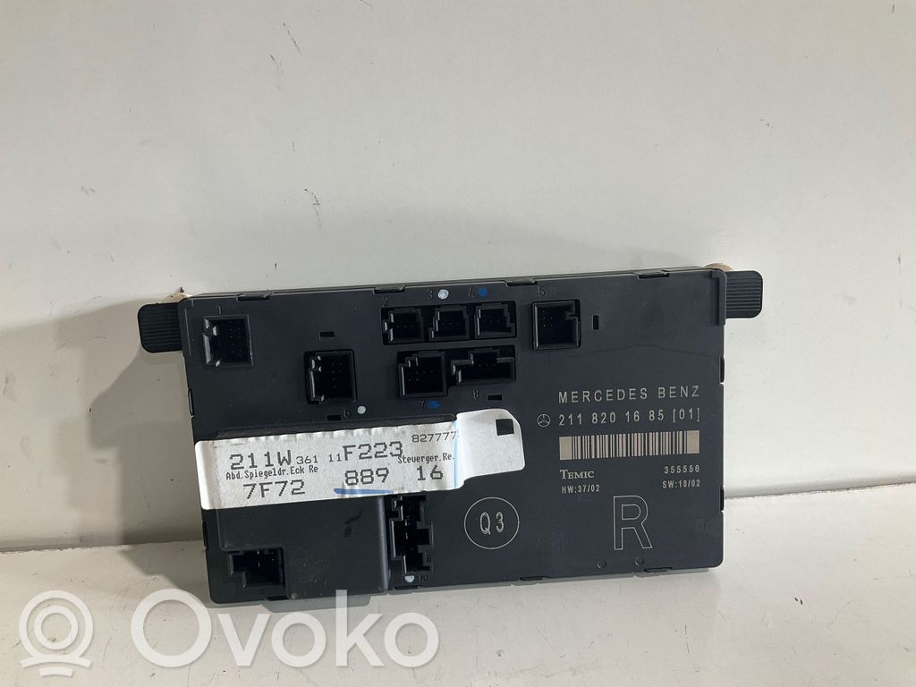 Mercedes-Benz E W211 Door control unit/module 