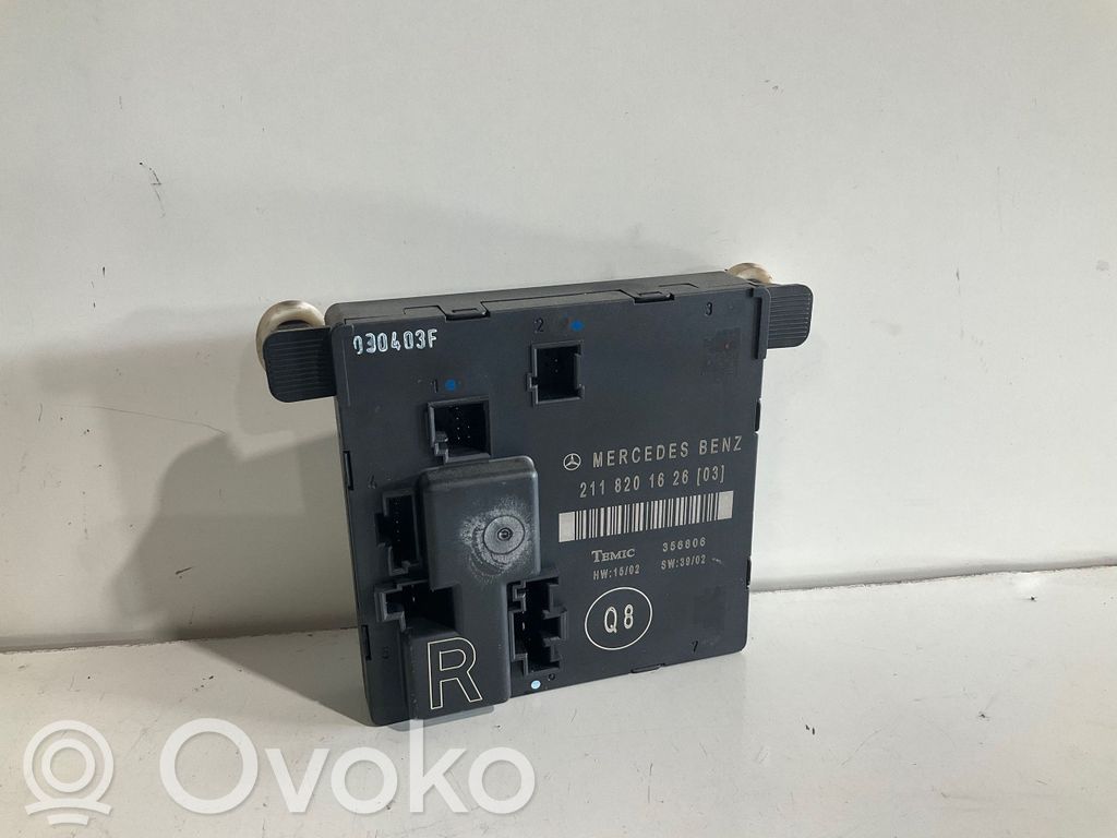 Mercedes-Benz E W211 Door control unit/module 