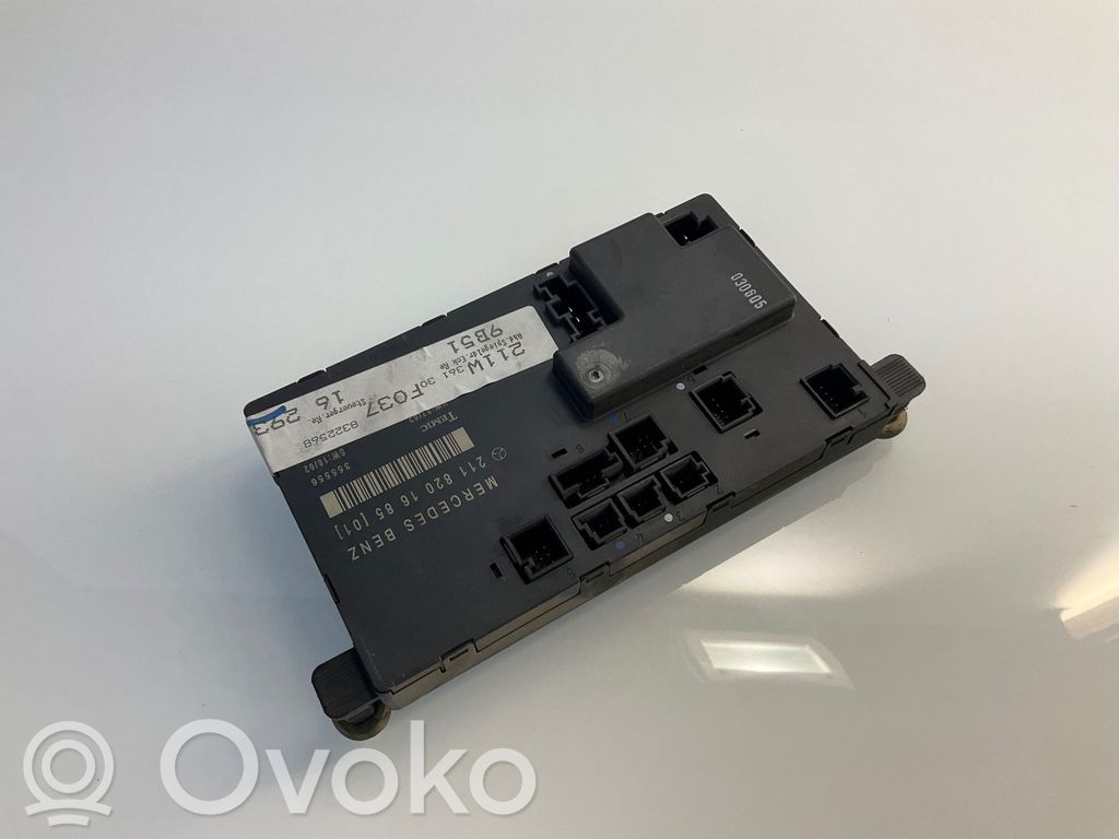 Mercedes-Benz E W211 Door control unit/module 