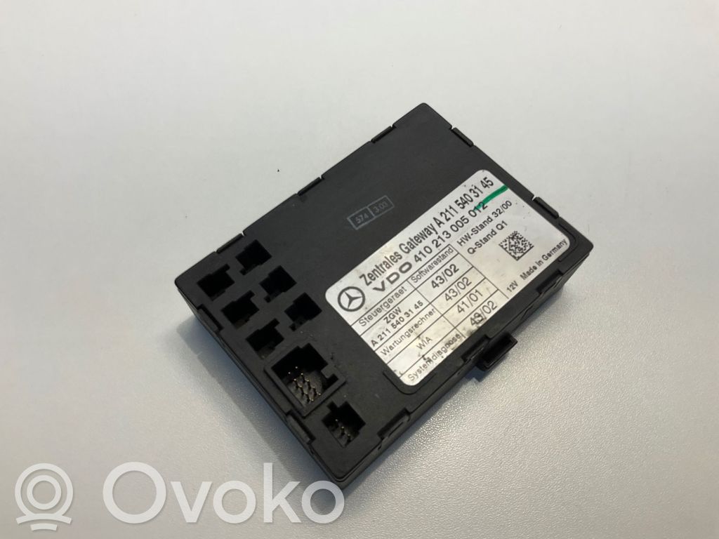 Mercedes-Benz E W211 Gateway control module 