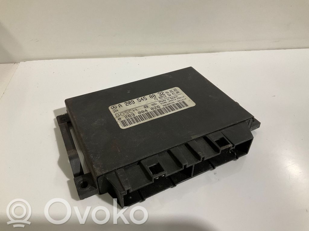 Sterownik / Moduł parkowania PDC   A2095450032,0263004026,39E00175