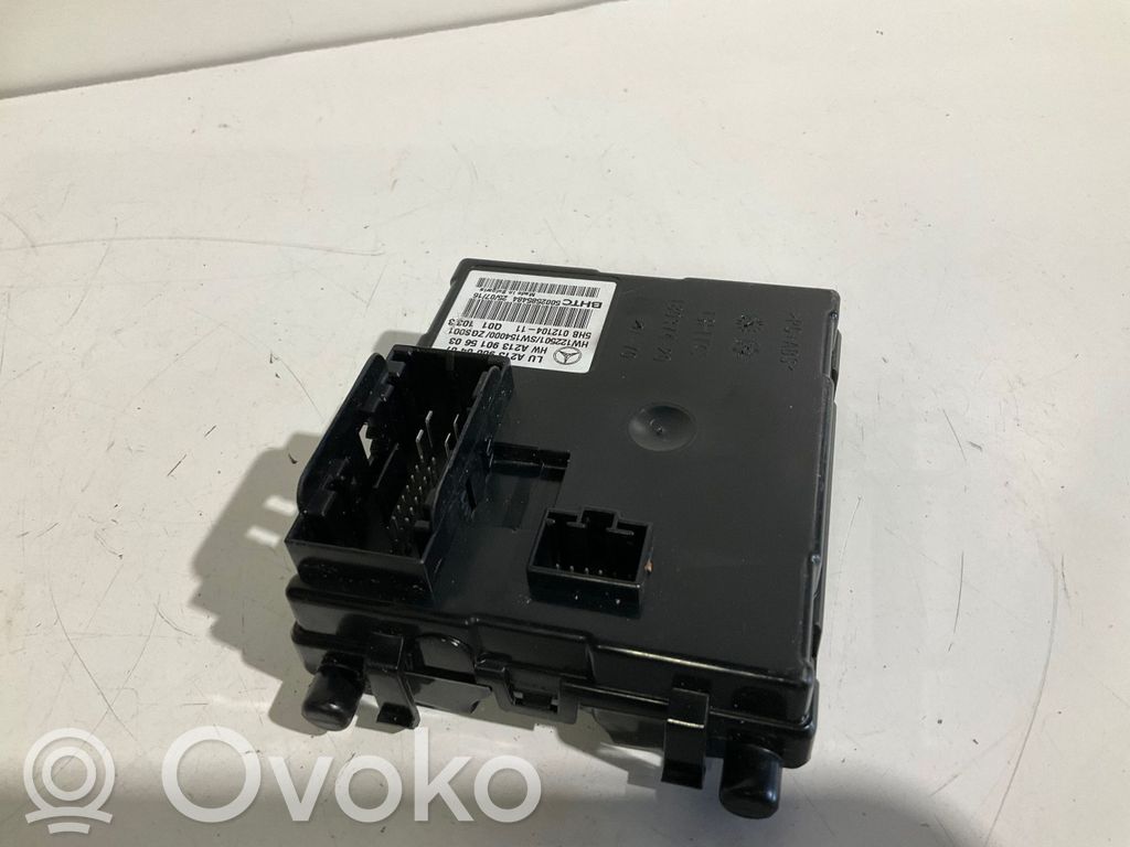 Mercedes-Benz E W213 Air conditioning/heating control unit 