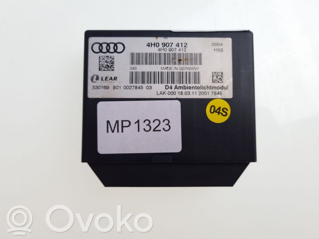 Audi A8 S8 D4 4H Light module LCM 