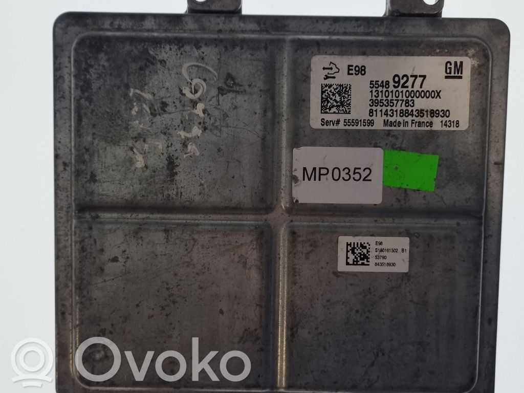 Opel Corsa E Engine control unit/module 