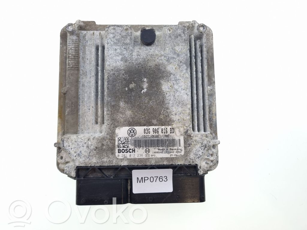 Skoda Octavia Mk2 (1Z) Engine control unit/module 