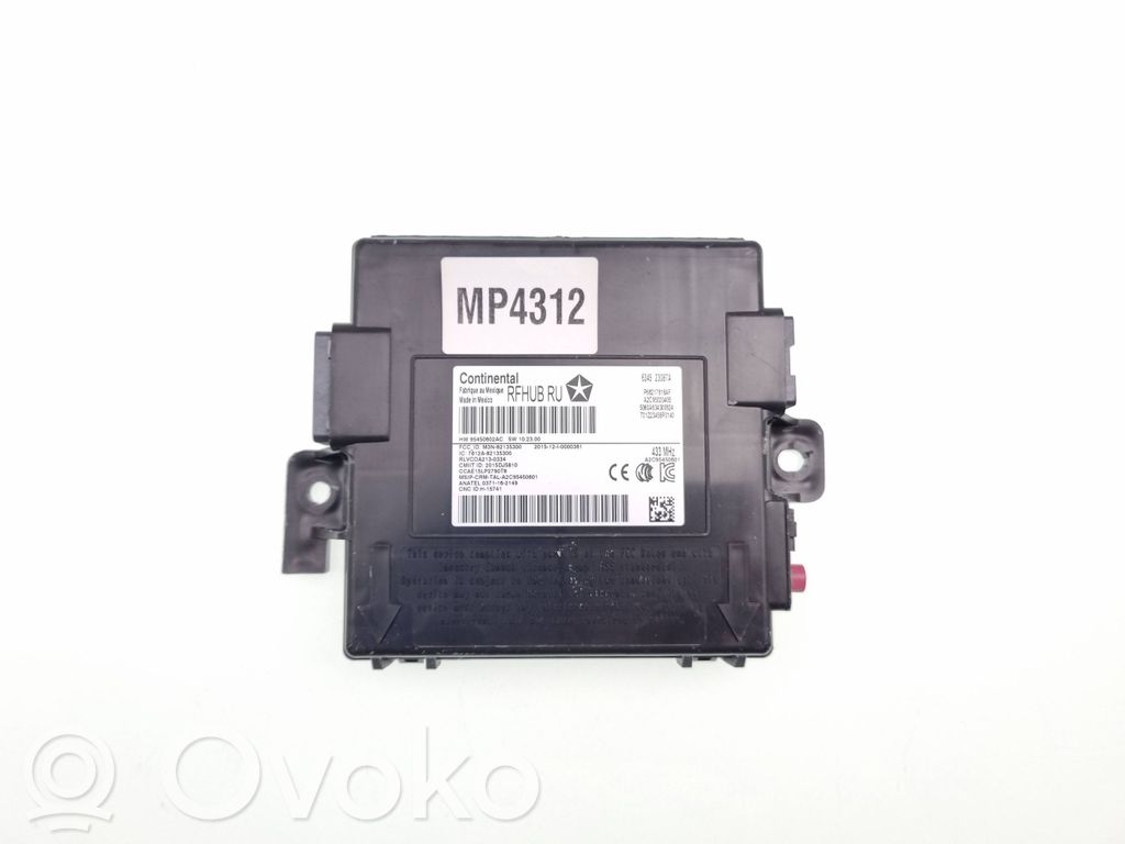 Chrysler Pacifica Other control units/modules 