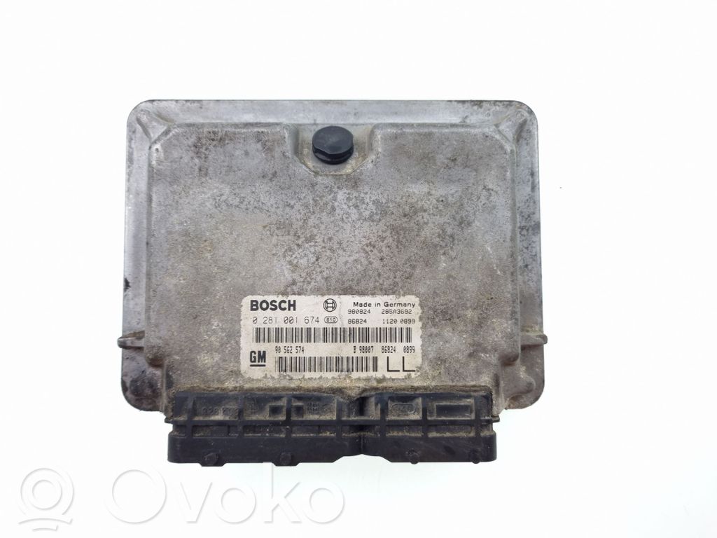 Opel Astra G Engine control unit/module 