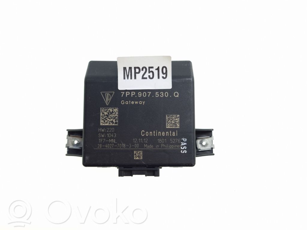 Porsche Cayenne (92A) Gateway control module 