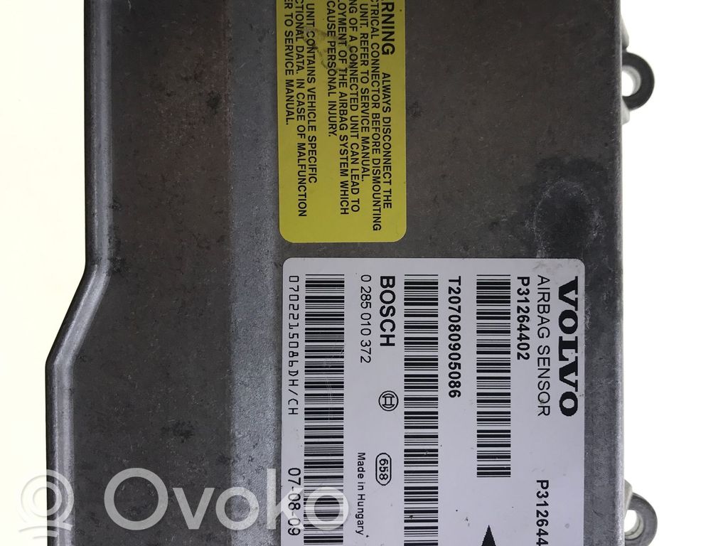 Volvo V70 Airbag control unit/module 