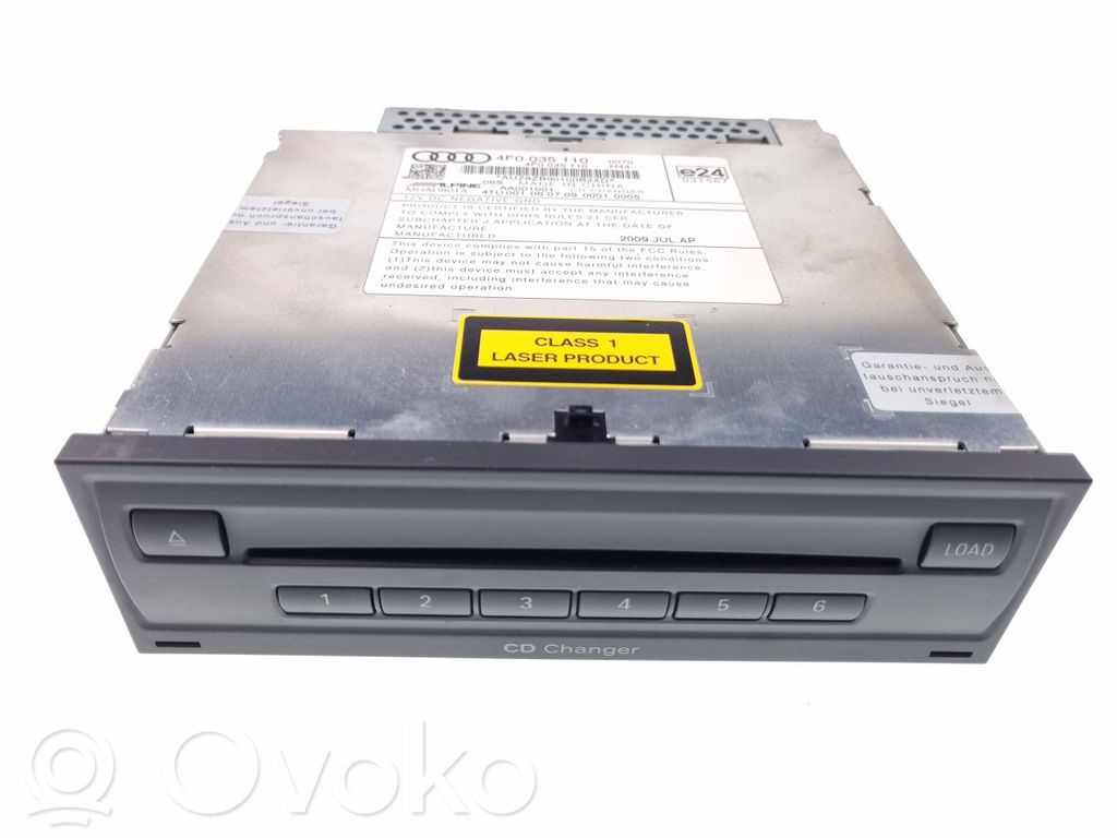 Audi A6 S6 C6 4F CD/DVD-vaihdin 