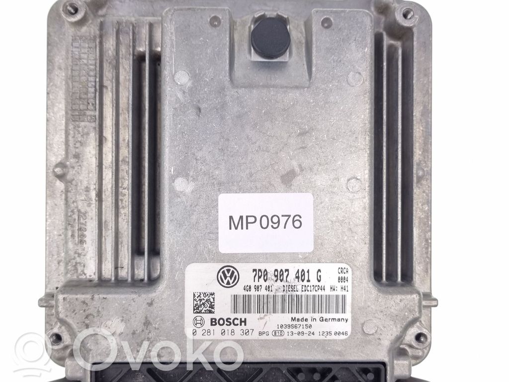 Volkswagen Touareg II Engine control unit/module 