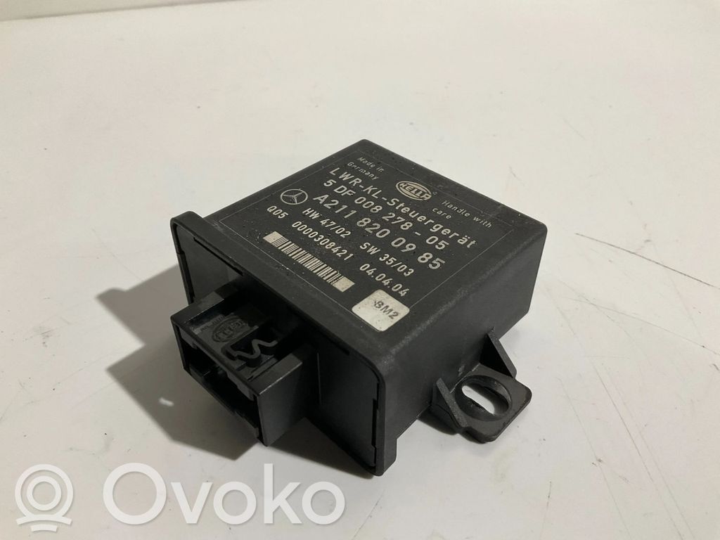 Mercedes-Benz E W211 Module d'éclairage LCM 