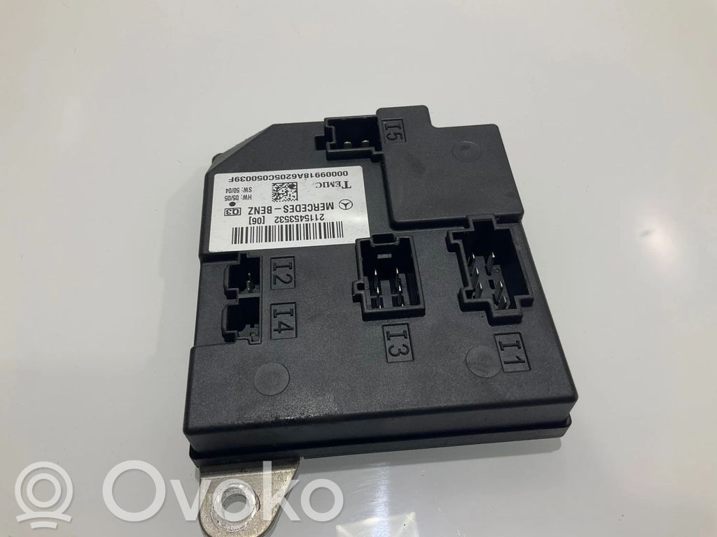 Mercedes-Benz CLS C219 Comfort/convenience module 