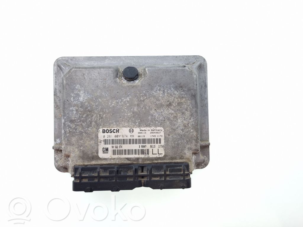Opel Astra J Engine control unit/module 