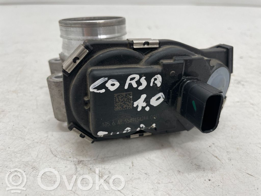 Opel Corsa E Válvula de cierre de motor 