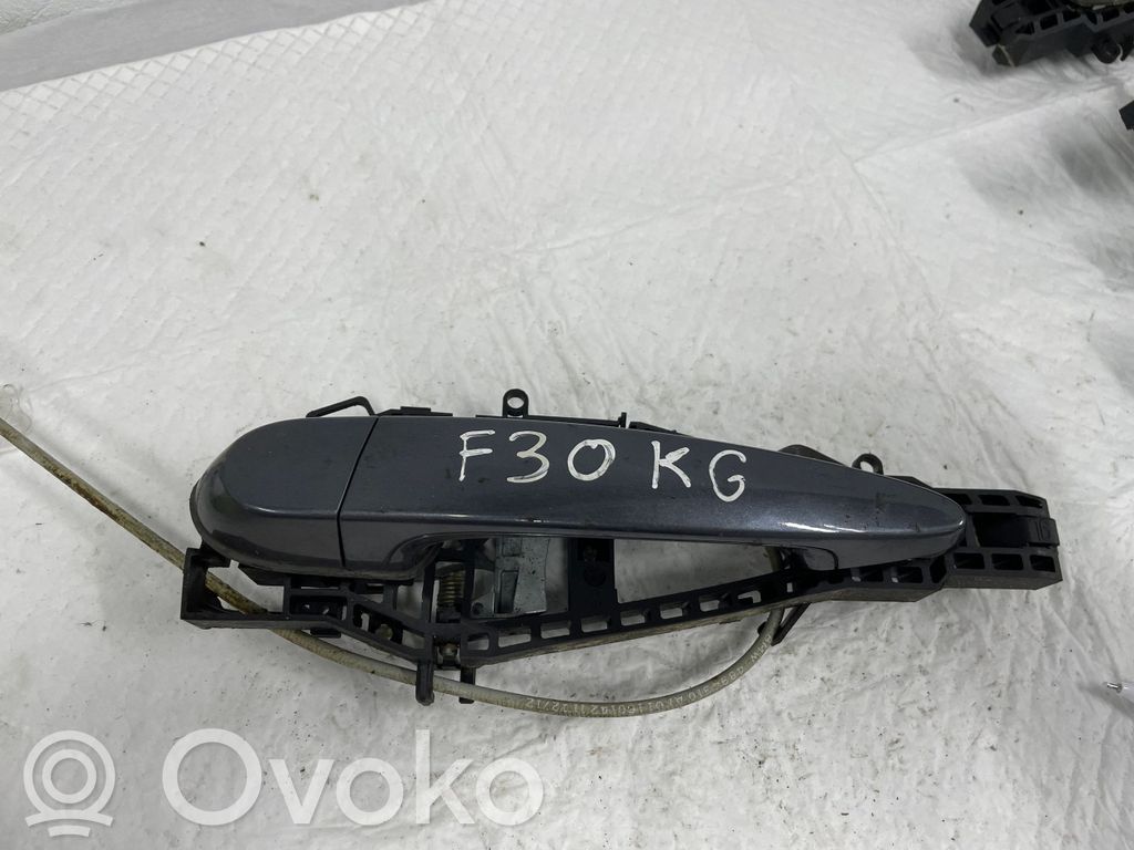 BMW 3 F30 F35 F31 Išorinė atidarymo rankena galinių durų 