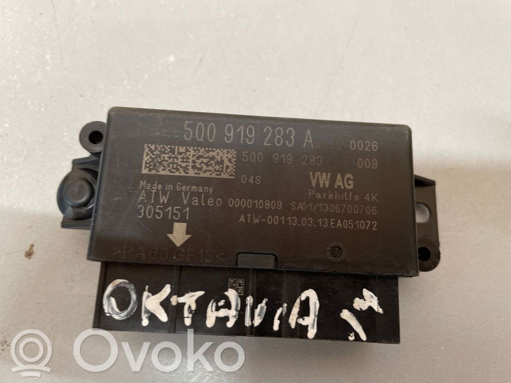 Skoda Octavia Mk3 (5E) Parking PDC control unit/module 