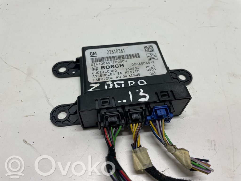 Opel Zafira C Other control units/modules 
