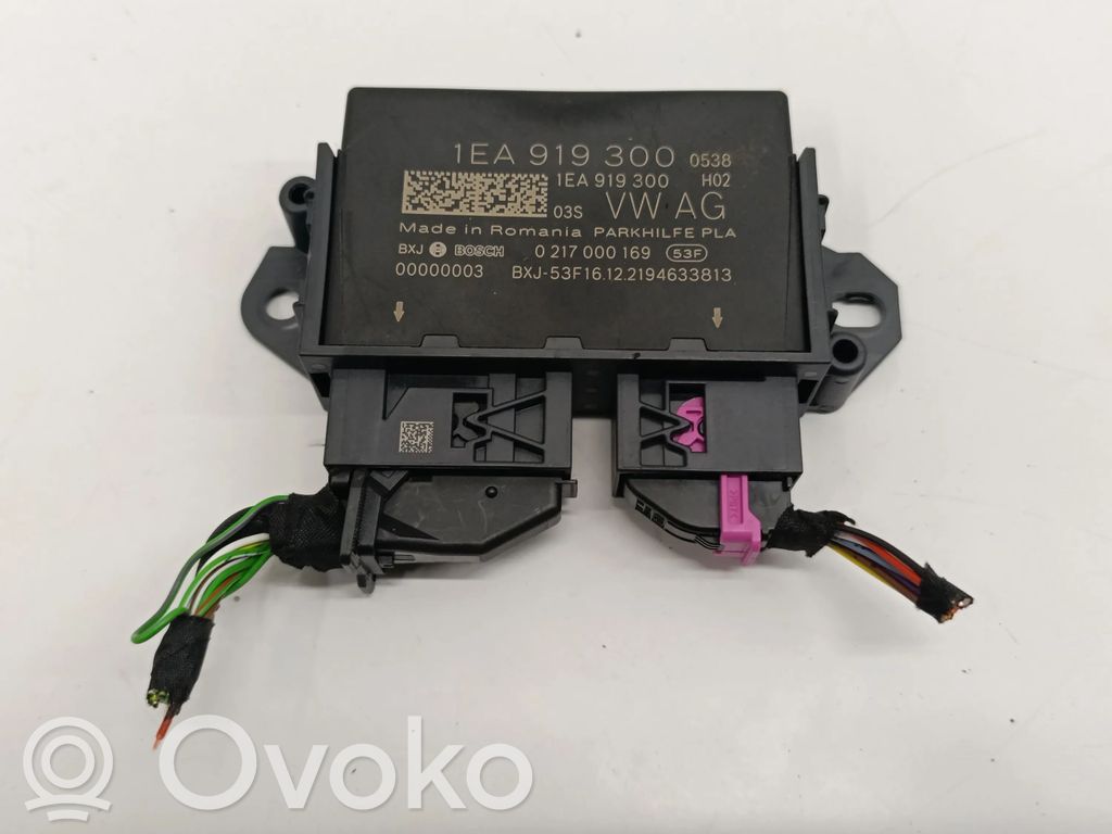 Skoda Enyaq iV Parking PDC control unit/module 