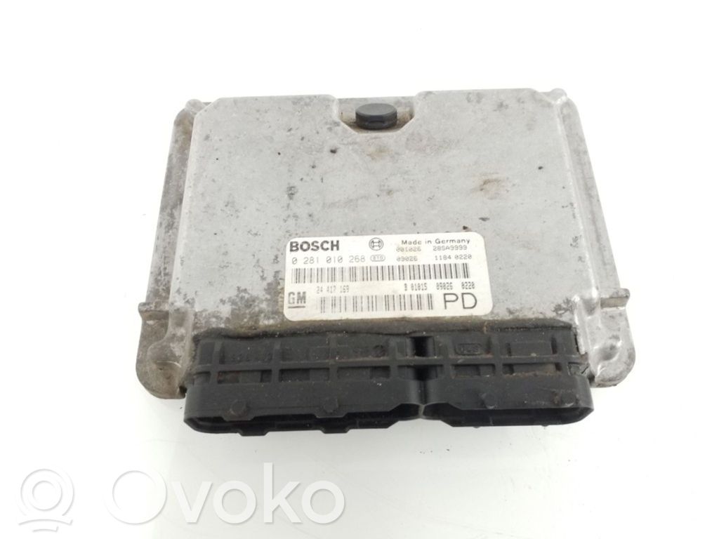 Opel Zafira A Engine control unit/module 