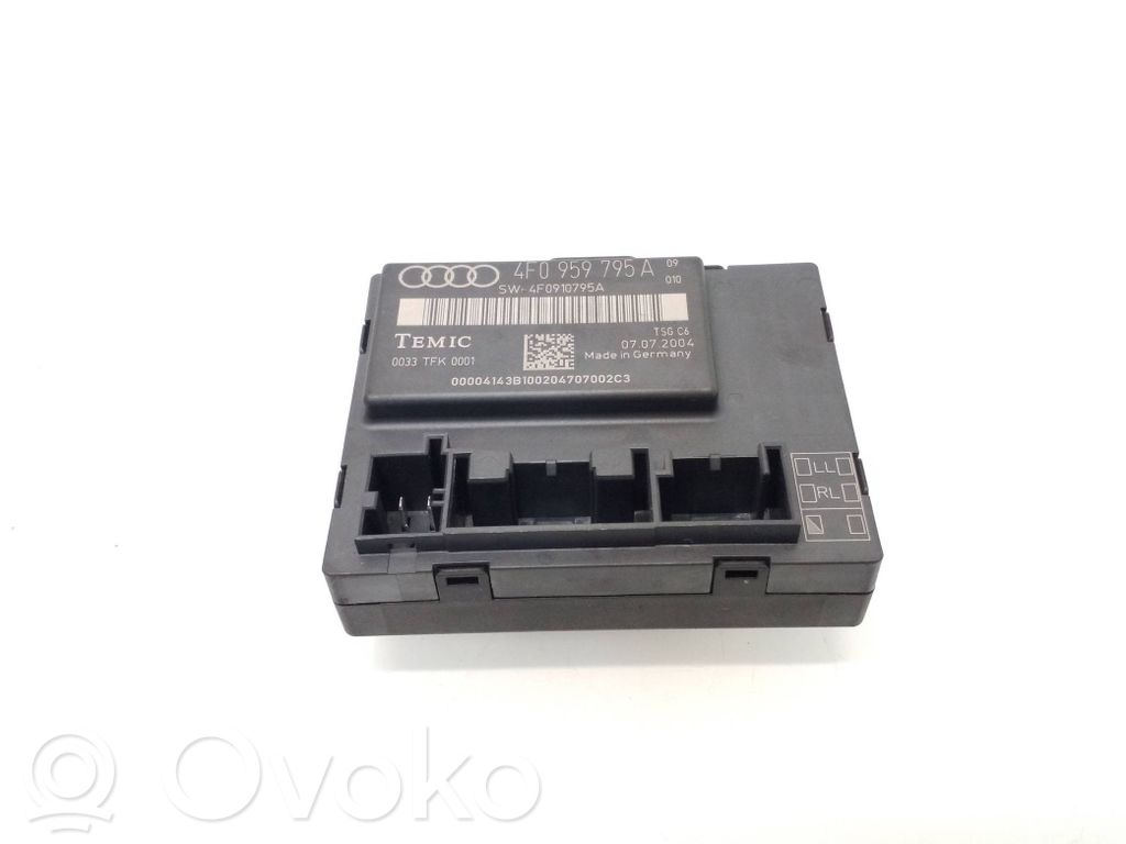 Audi A6 S6 C6 4F Door control unit/module 