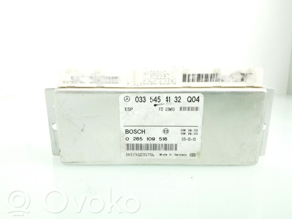 Mercedes-Benz E W211 ESP (stability system) control unit 
