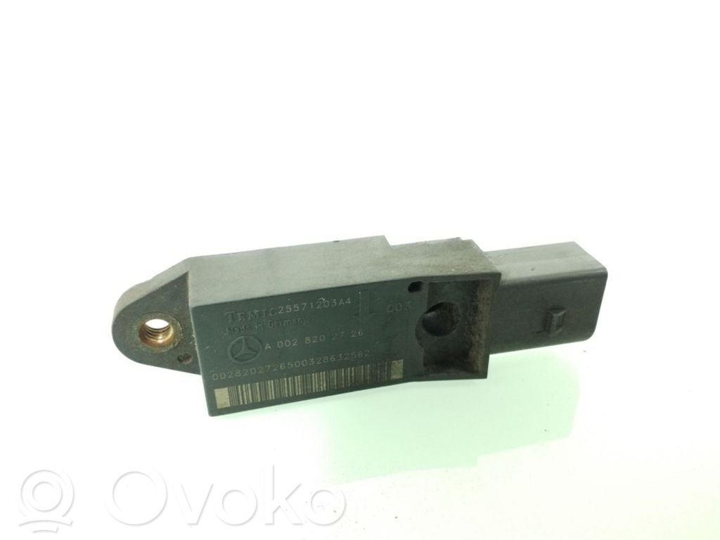 Mercedes-Benz E W211 Airbagsensor Crashsensor Drucksensor 