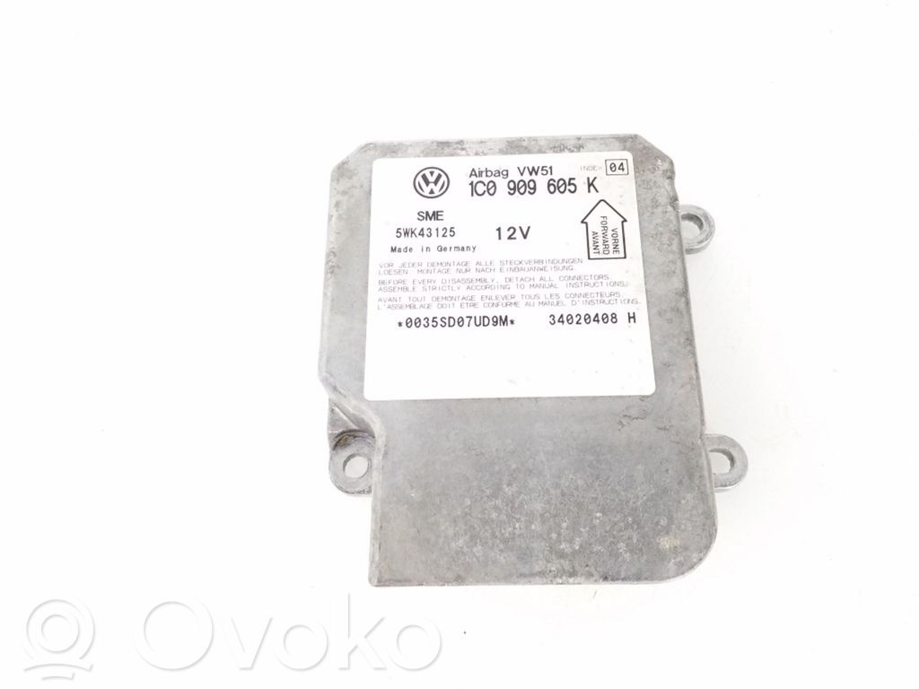 Volkswagen Polo Airbag control unit/module 