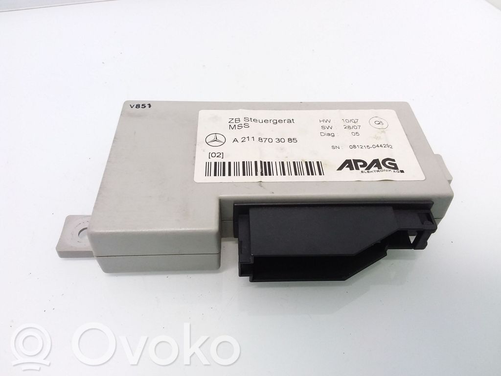 Mercedes-Benz E W211 Other control units/modules 