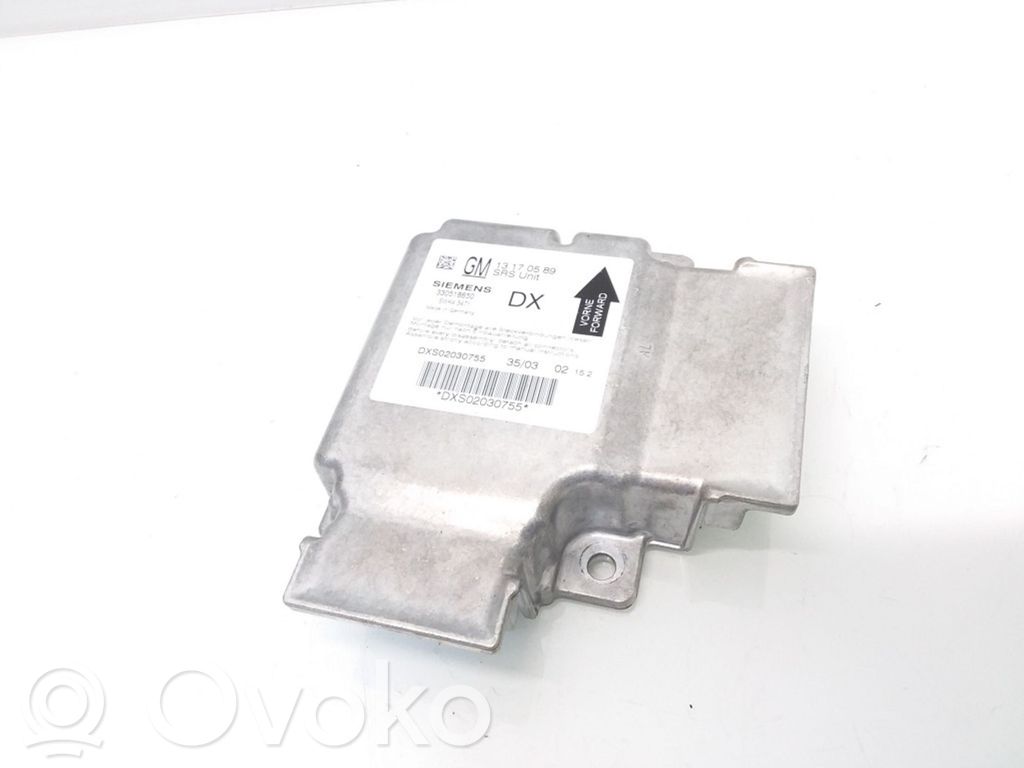Opel Signum Airbag control unit/module 