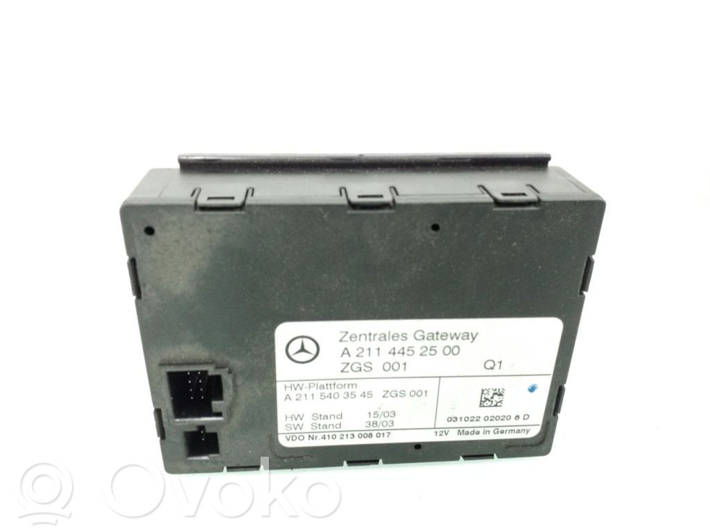 Mercedes-Benz E W211 Other control units/modules 