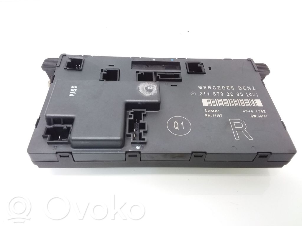 Mercedes-Benz E W211 Door control unit/module 