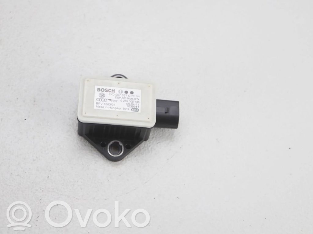 Audi A4 S4 B8 8K Sensor ESP de aceleración de frecuencia del intermitente 