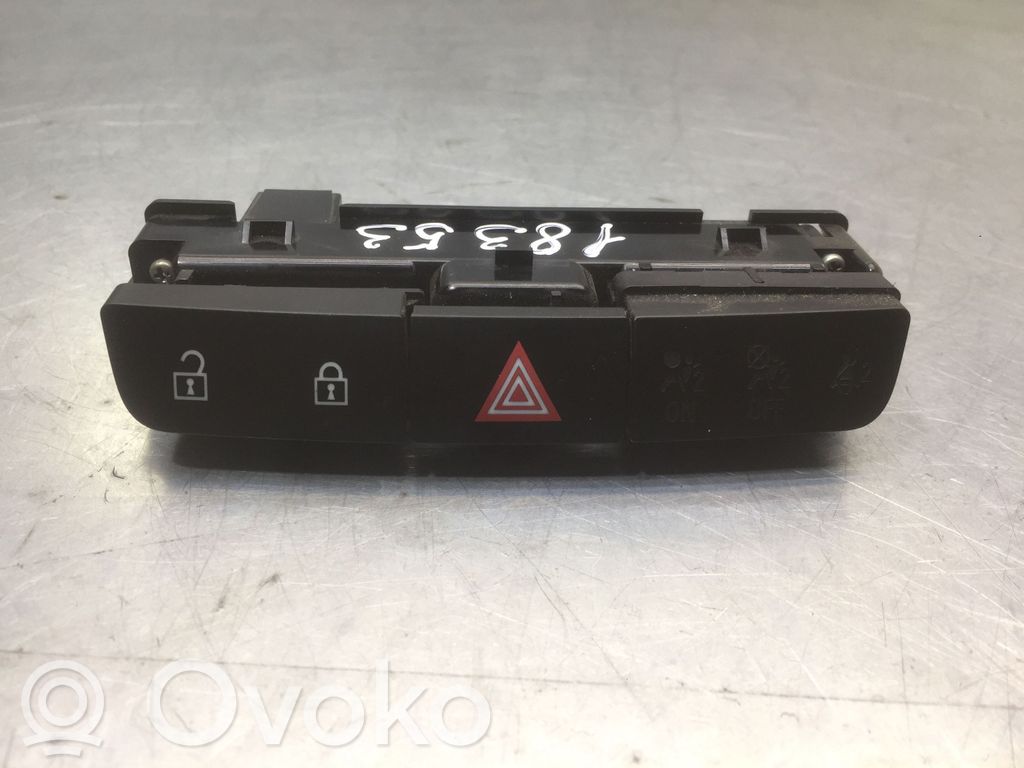 Opel Insignia A Hazard light switch 