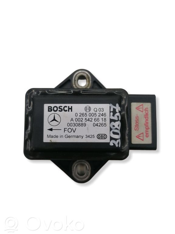 Mercedes-Benz S W220 ESP acceleration yaw rate sensor 