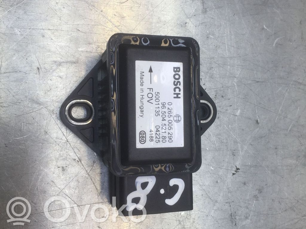 Citroen C8 ESP acceleration yaw rate sensor 