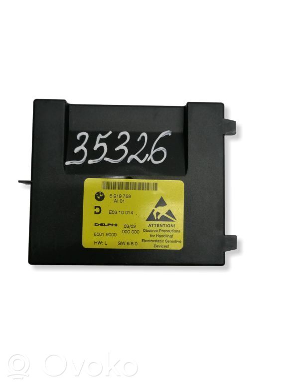 BMW 7 E65 E66 Central console control unit 