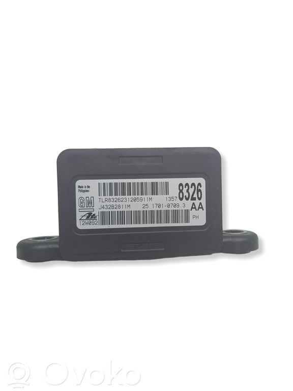 Opel Astra J ESP acceleration yaw rate sensor 