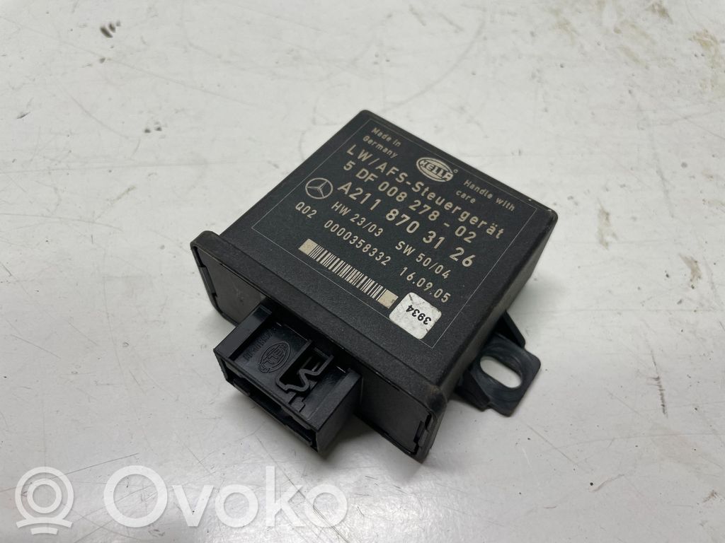 Mercedes-Benz E W211 Other control units/modules 